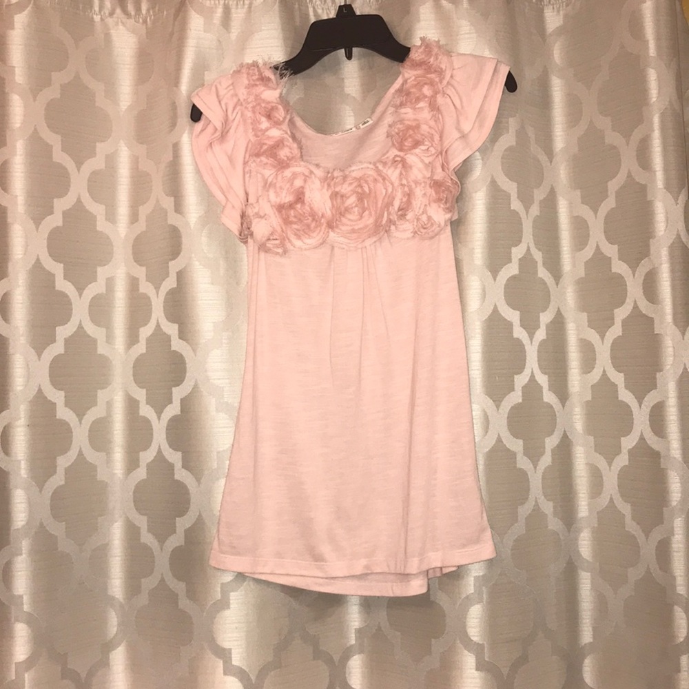 Pink flower shirt from Cato
